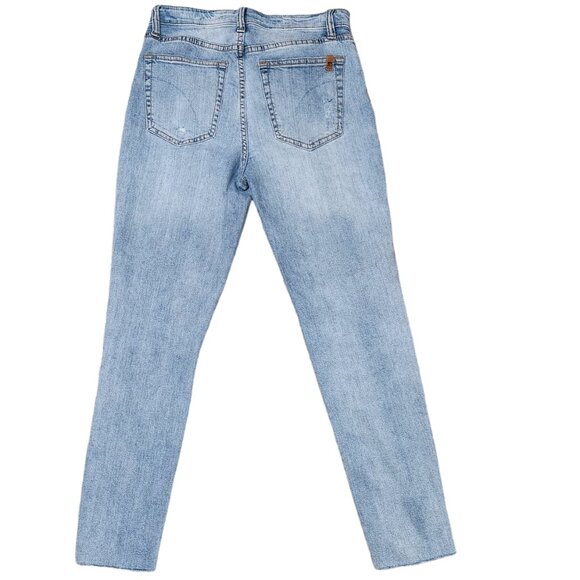 JOE’S Distressed Skinny Ankle Light Blue Jeans in Felicity Size 26 - Picture 2 of 8